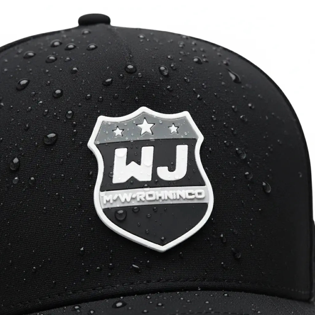 Custom Men's Black Golf Hat | Waterproof Performance Cap GolfSignet
