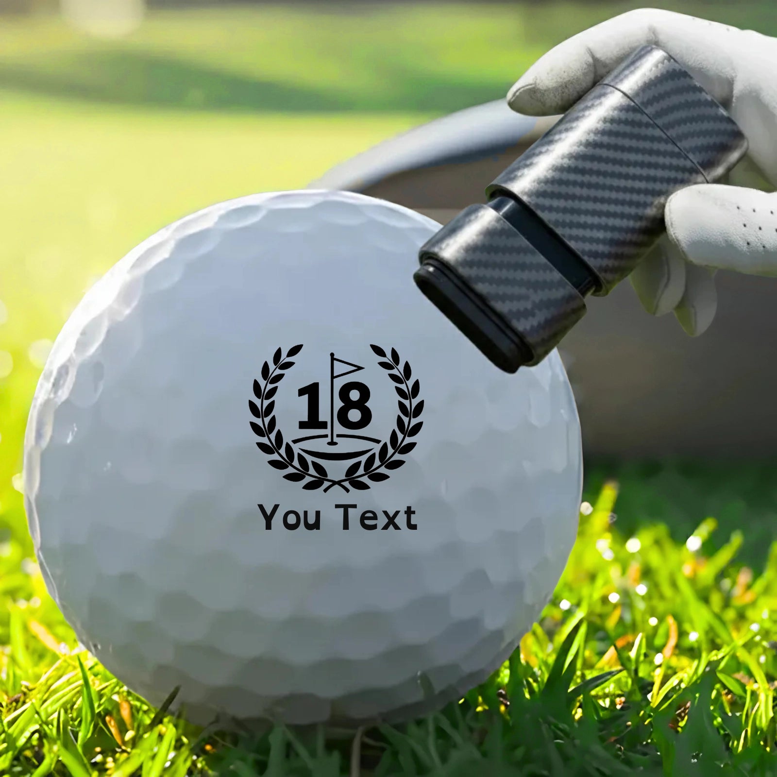 Classic Golf Logo Stamp - Pre-Designed Heritage Icons & Pro Alignment Tool