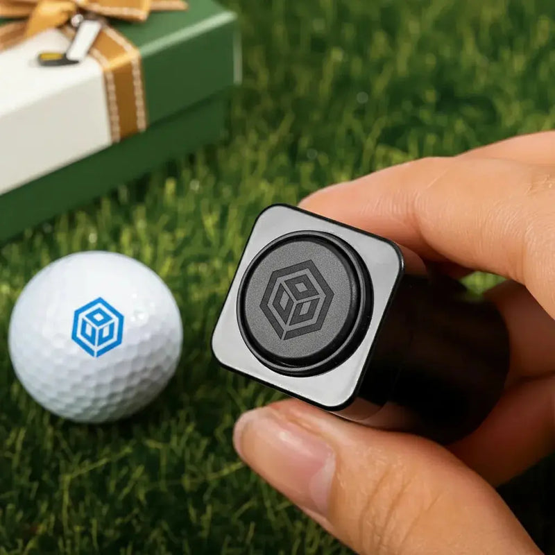 Custom Logo Golf Ball Stamp (Double-Ended)Ink color: Black Stamp A side design: Design 1 Stamp B side design: Upload Your Logo $39.00 USD